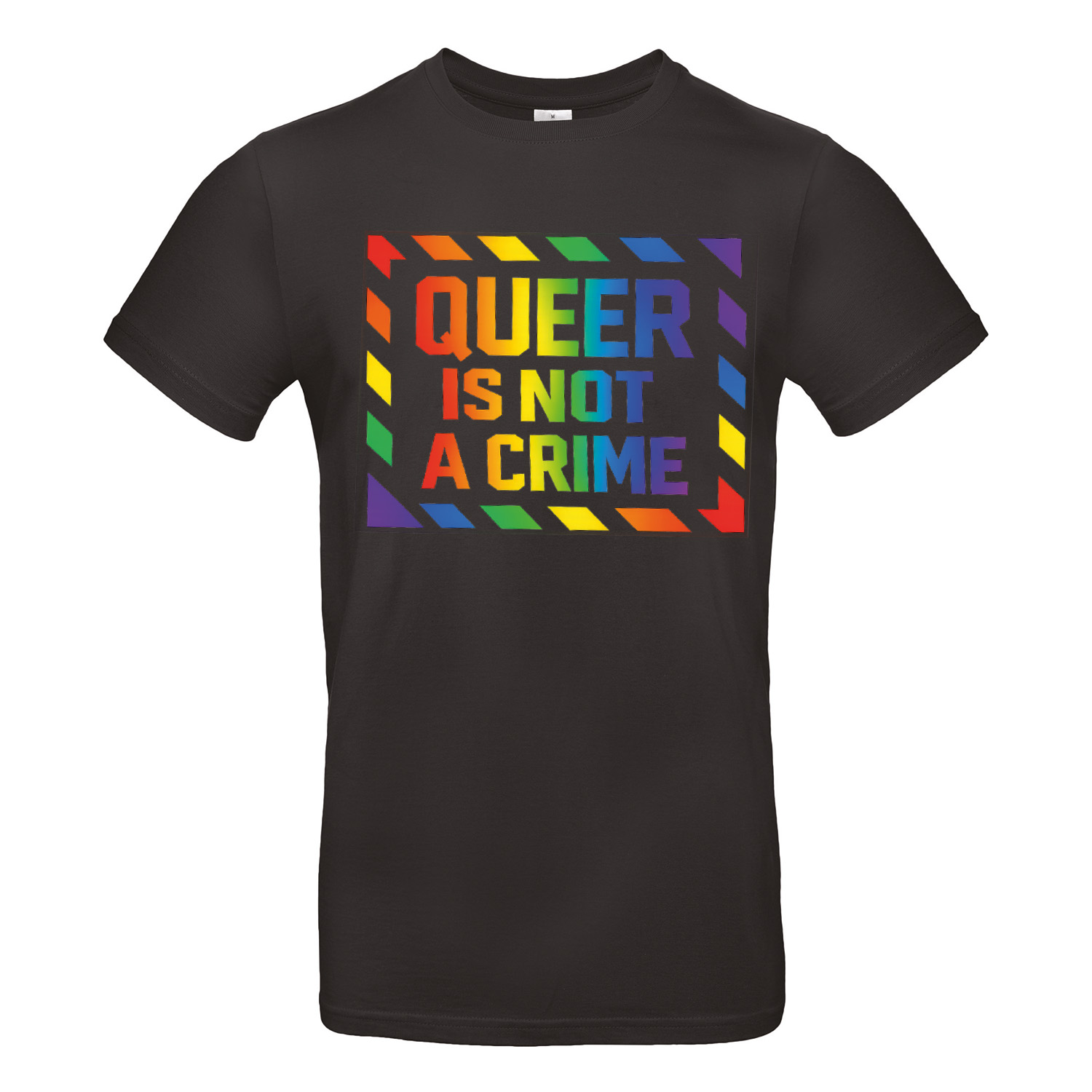 T-Shirt »Queer is not a crime«               