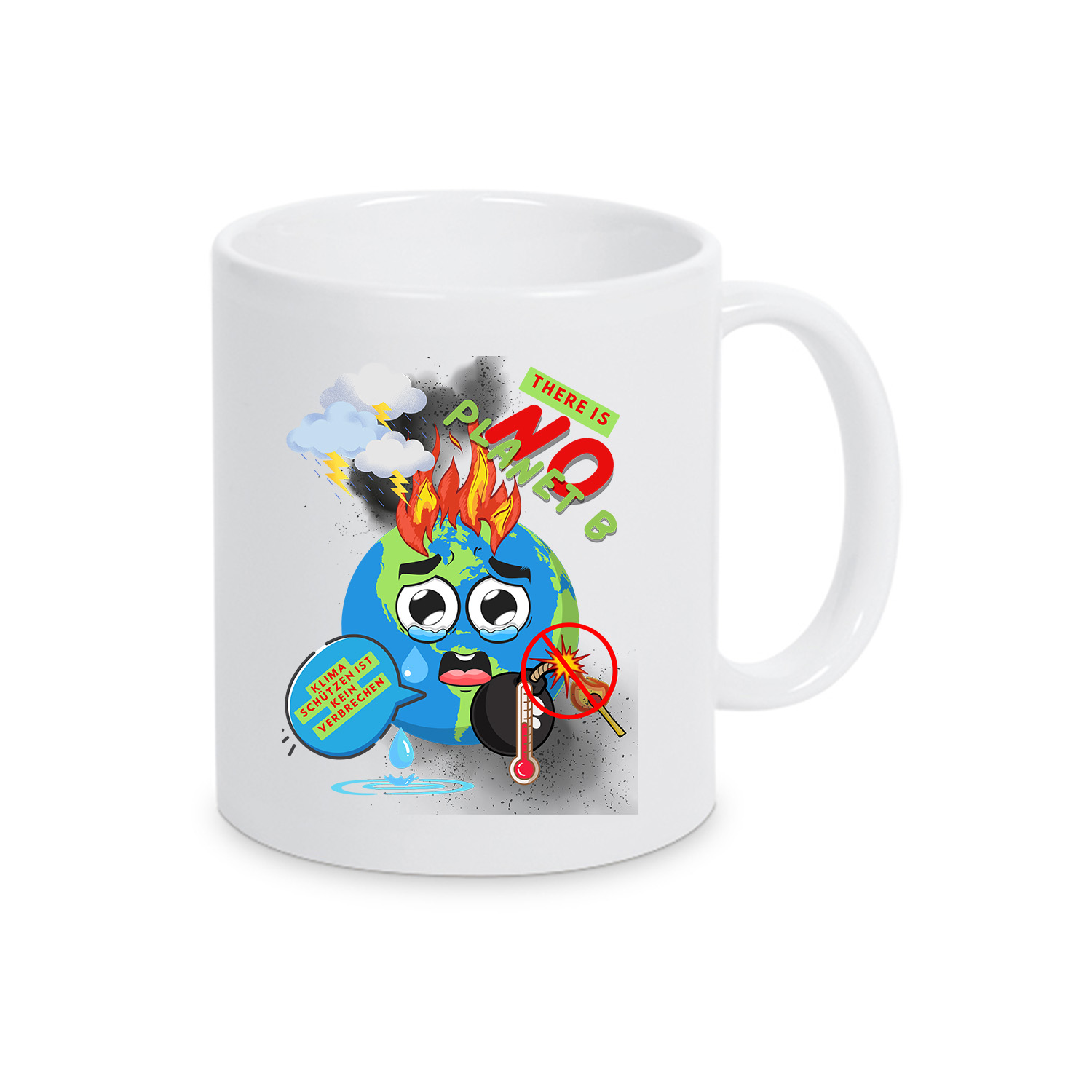 Tasse »Klimaschutz Planet B«           