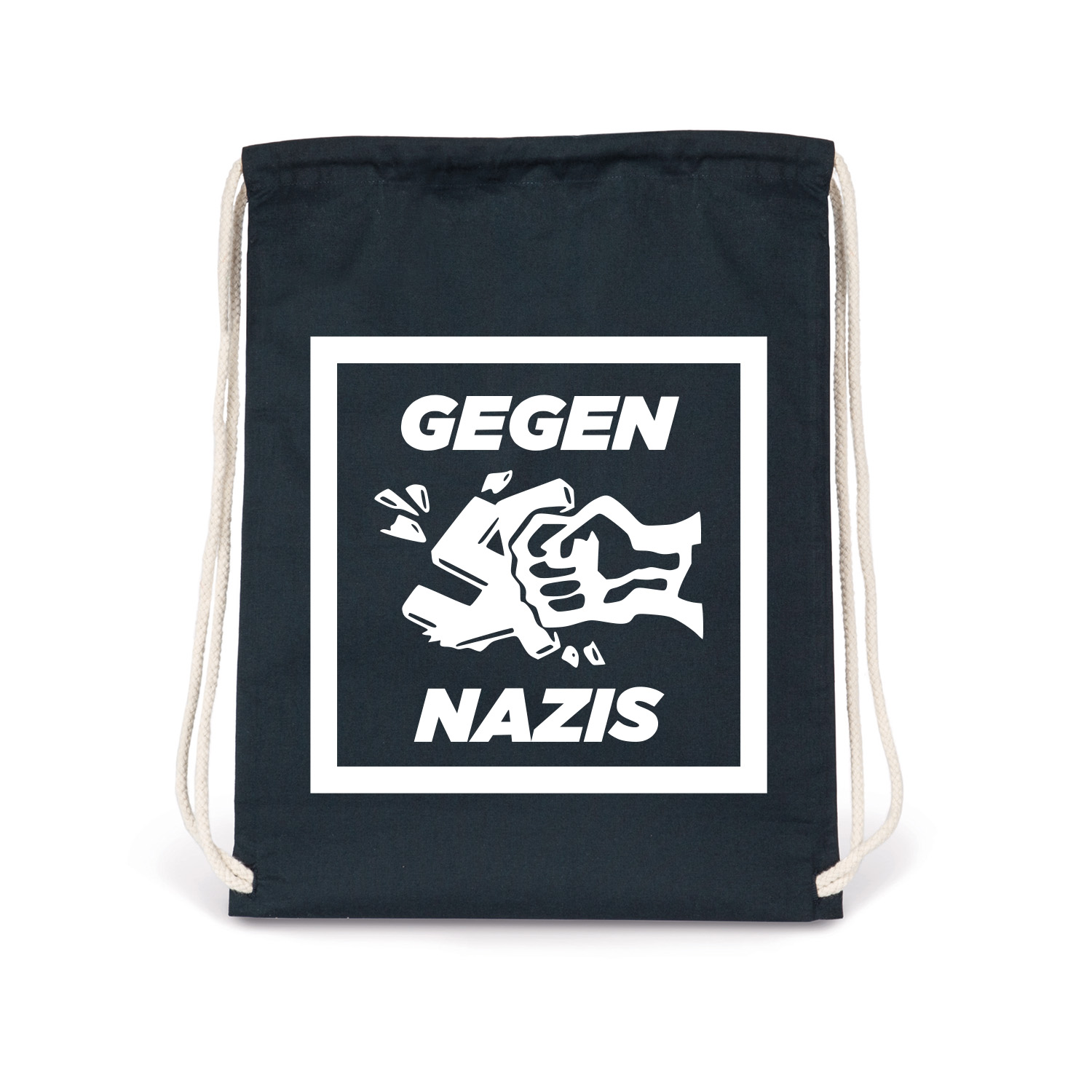 Turnbeutel »Gegen Nazis«    