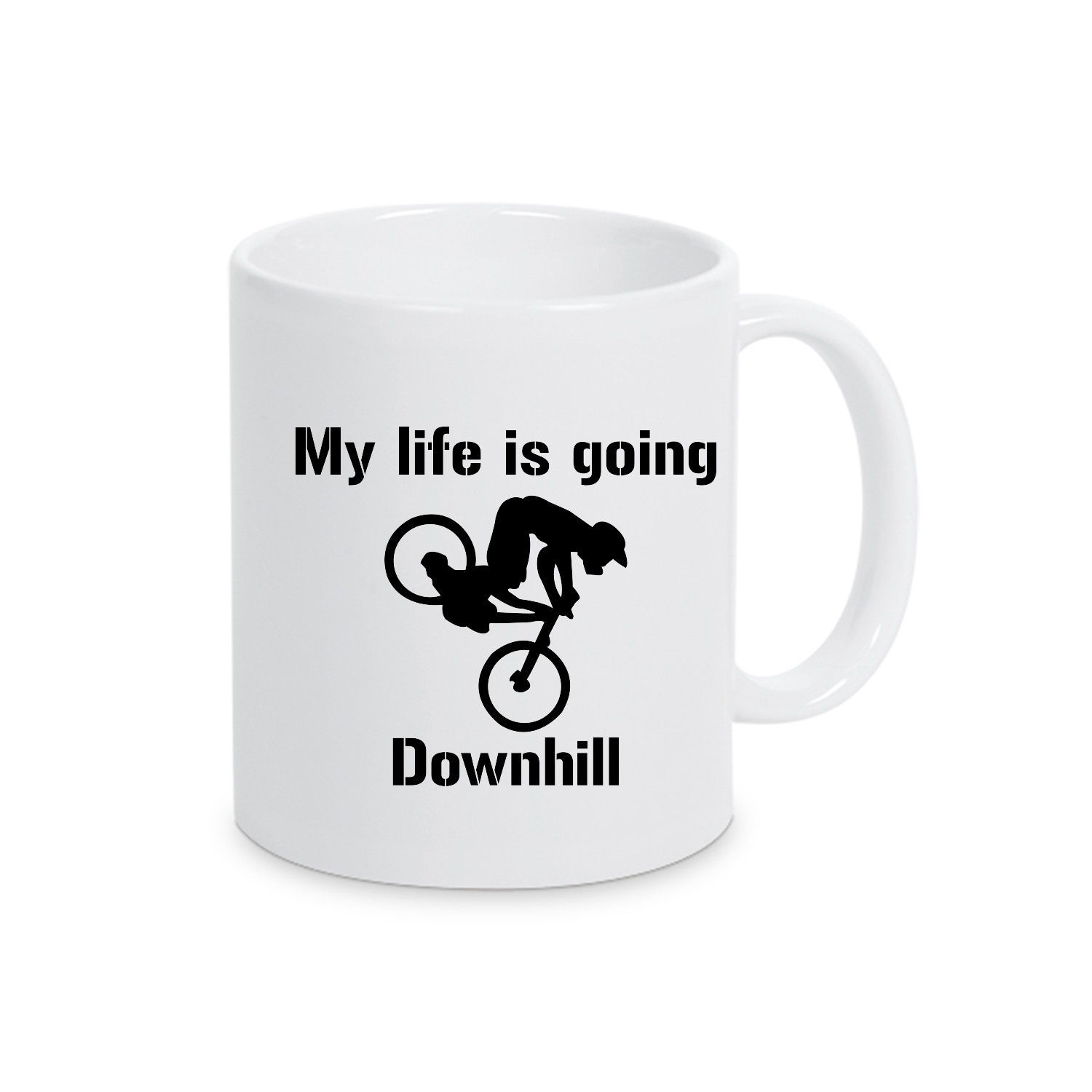 Tasse »Downhill«              