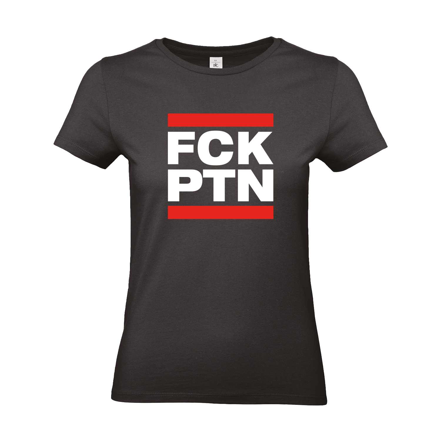 T-Shirt tailliert »FCK PTN«            